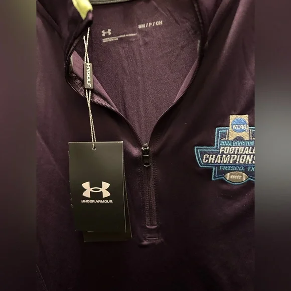 Under Armour Size S UPF 50 2022 NCAA Football Championship Jacket NWT - Picture 4 of 8